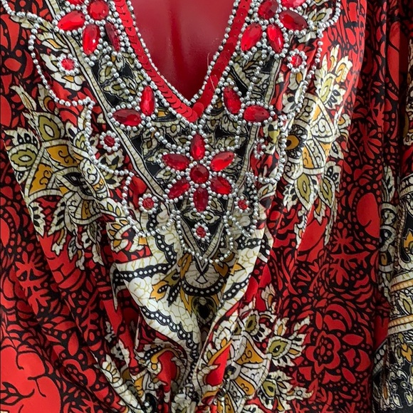 Beautiful free size maxi tunic dress - Picture 3 of 4